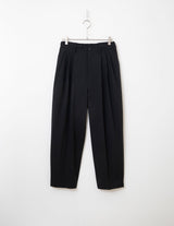 KON-PT03261 SUMMER WOOL 3-PLEATS SLACKS
