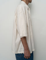 KON-SH04261 OVERSIZED STITCHING SHIRT