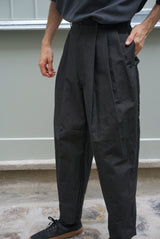 KON-PT01241 3 PLEAT WIDE TROUSERS