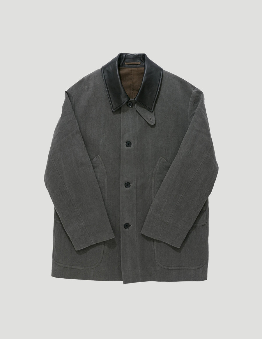 KS25FCO06 COTTON HEMP WORK COAT