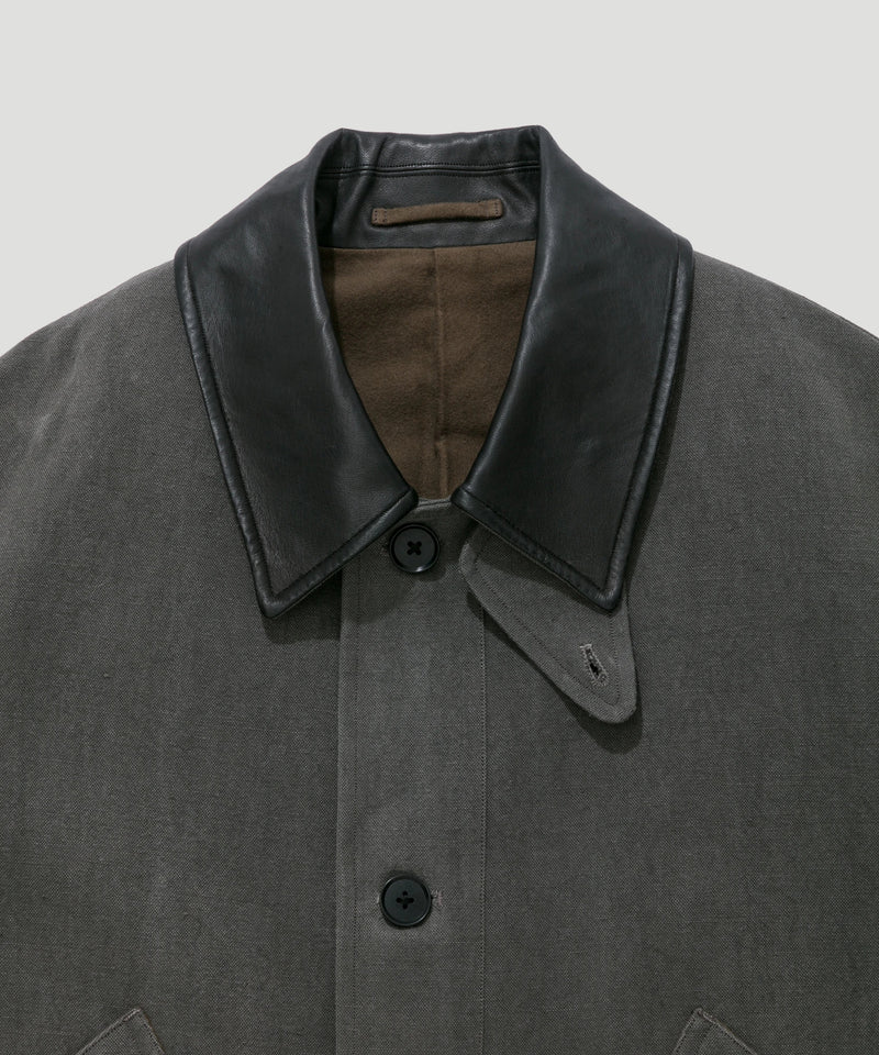 KS25FCO06 COTTON HEMP WORK COAT