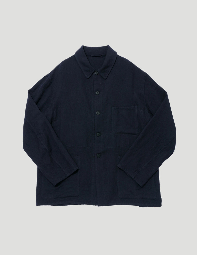 KS25FJK12 WOOL GAUZE WORK SHIRT JACKET