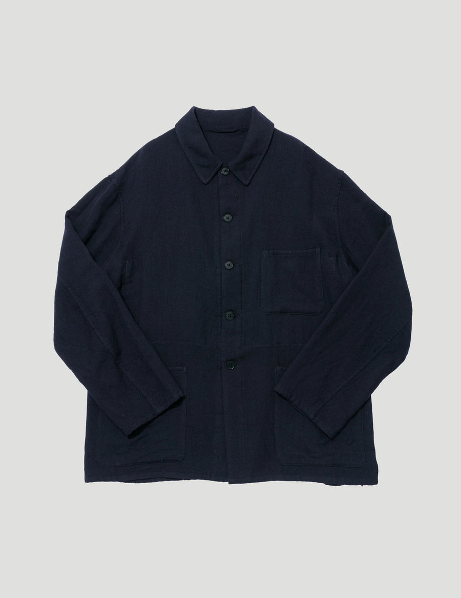 KS25FJK12 WOOL GAUZE WORK SHIRT JACKET
