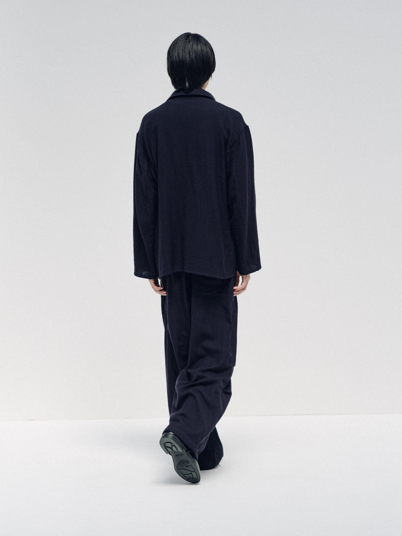 KS25FJK12 WOOL GAUZE WORK SHIRT JACKET