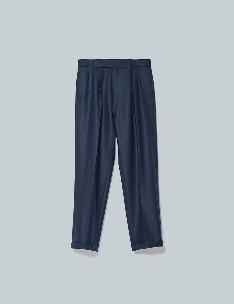 KS23FPT01 2PLEATS WIDE TROUSERS