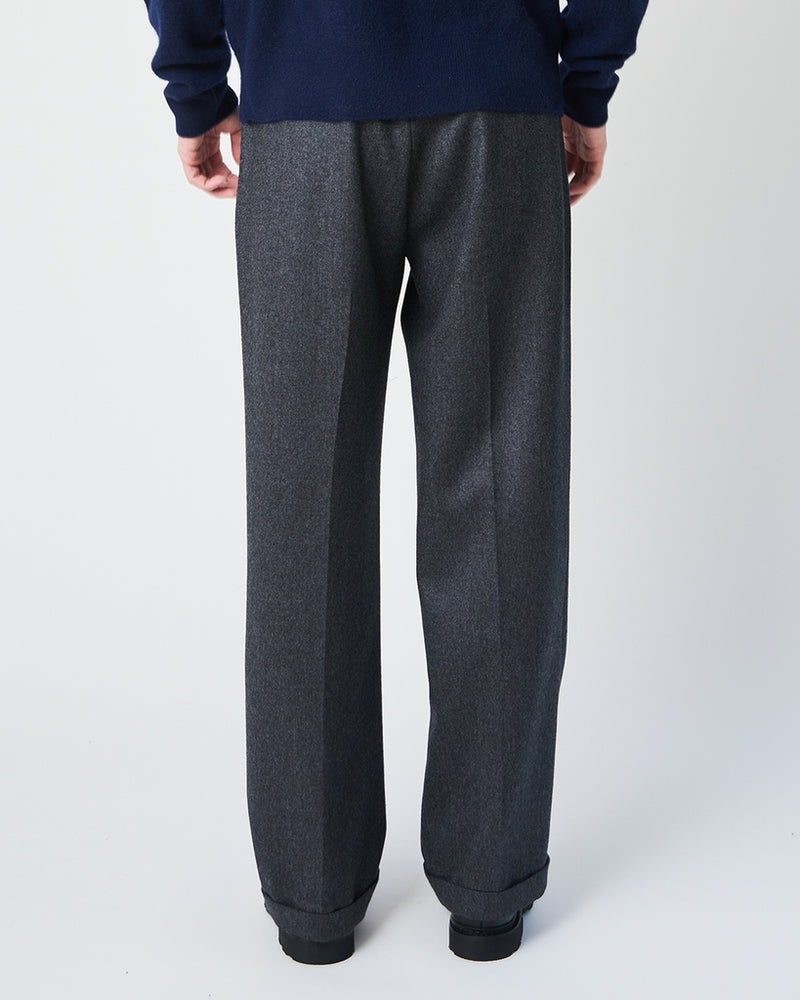 KS23FPT01 2PLEATS WIDE TROUSERS