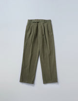 KS23FPT10 2PLEATS WIDE TROUSERS