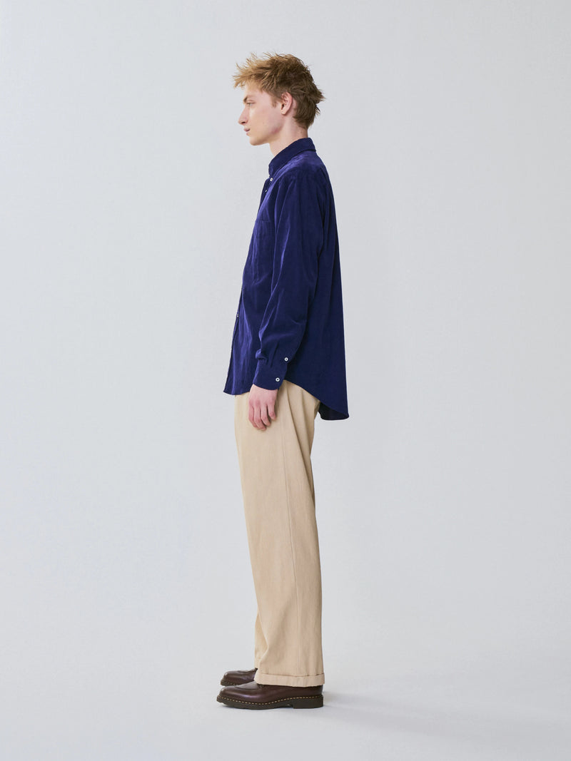 KS23FPT10 2PLEATS WIDE TROUSERS