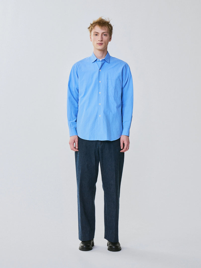 KS23FSH08 COTTON SEMI SPREAD COLLAR SHIRT