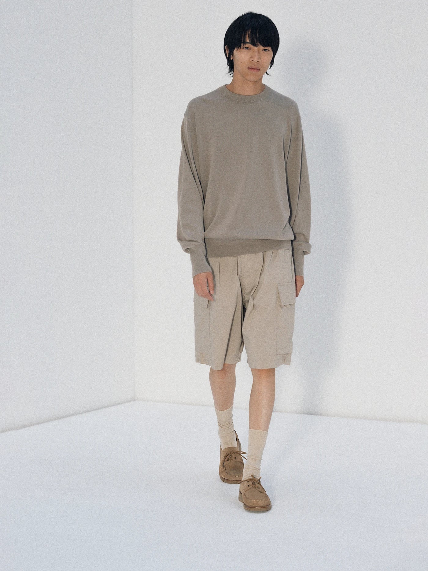 【美品】KAPTAIN SUNSHINE Cargo Shorts 34 Namu Shop - Kaptain Sunshine Cargo Shorts - Dull Olive