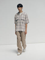 KS25SSH04 OPEN COLLARED SS SHIRT