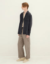 KS26SSH04 SILK MILITARY SHIRT JACKET