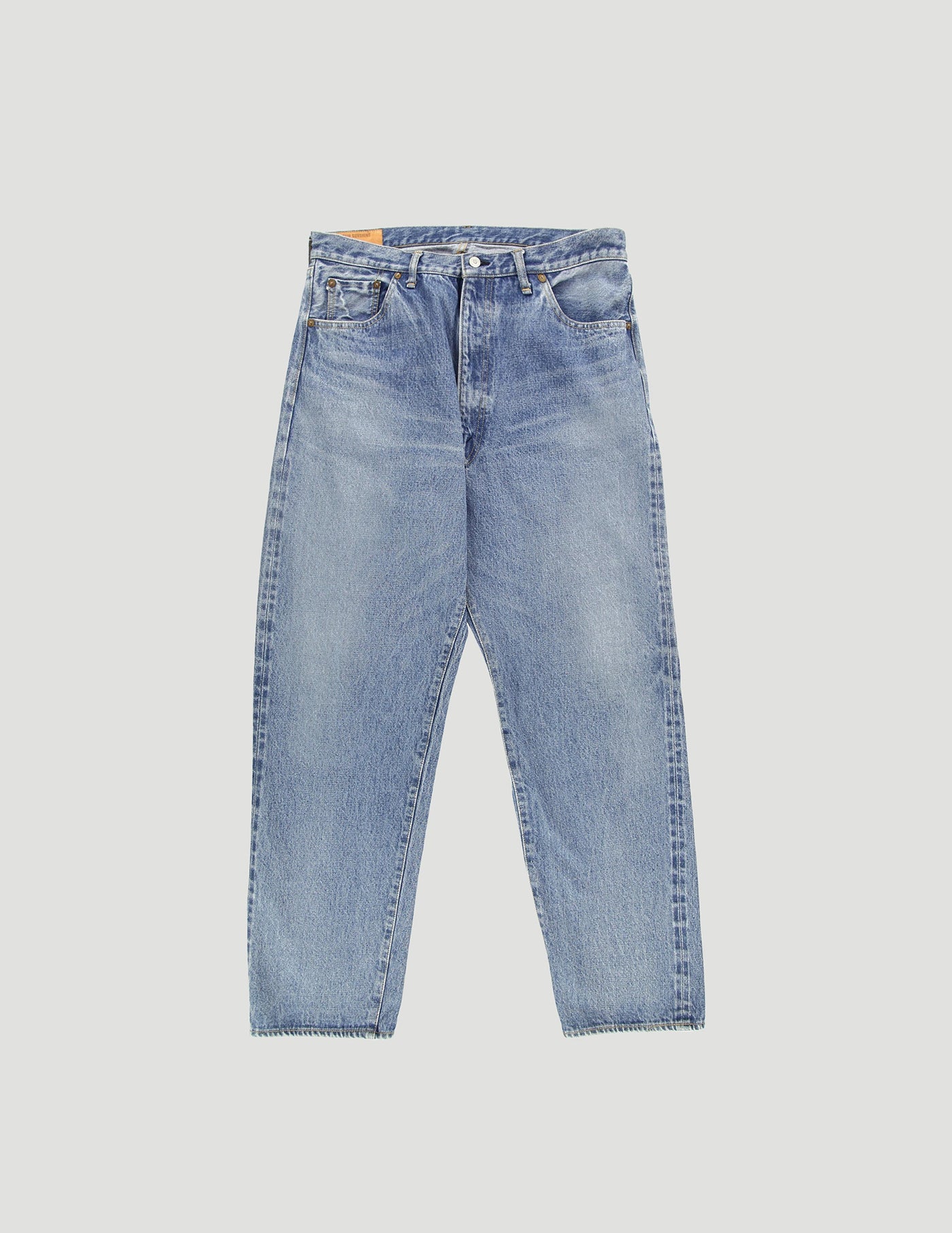 KAPTAIN SUNSHINE KSBS109DZ 5P ZIPPER FRONT DENIM PANTS