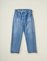 KSBS109DZ 5P ZIPPER FRONT DENIM PANTS