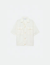 M23A-13SH01B ORGANIC RAMIE O.X OFFICER SHIRT