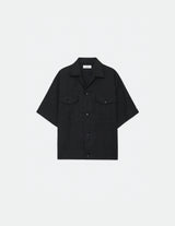 M23A-13SH01B ORGANIC RAMIE O.X OFFICER SHIRT