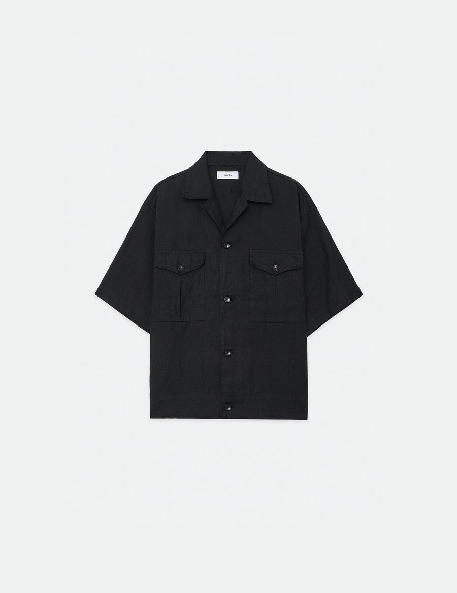 M23A-13SH01B ORGANIC RAMIE O.X OFFICER SHIRT