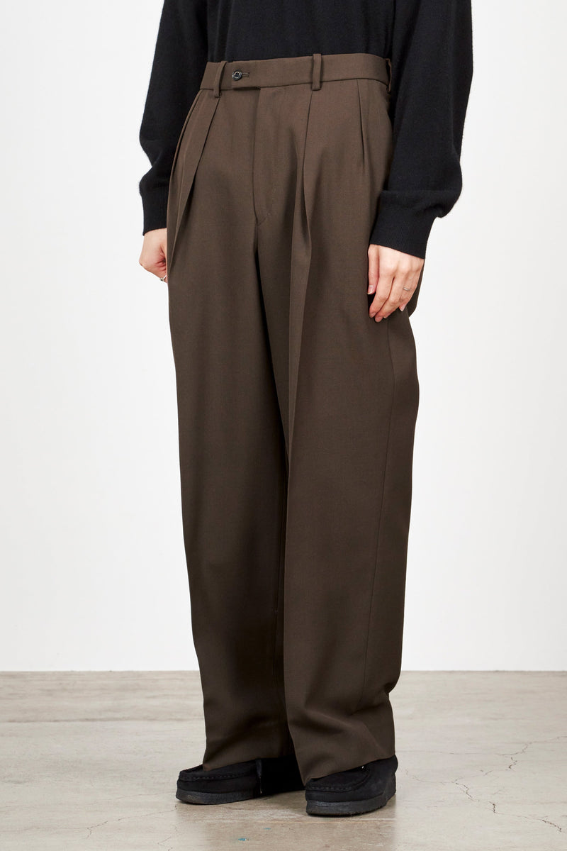 A23C-04PT02C ORGANIC WOOL SURVIVAL CLOTH DOUBLE PLEATED TROUSERS