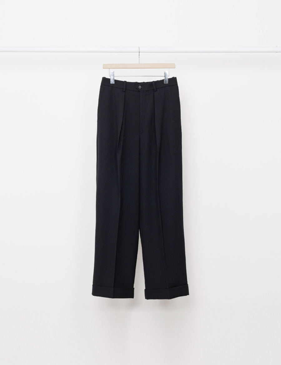 A23C-04PT03C PLEATED WIDE TROUSERS