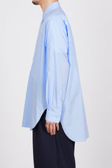 A24A-09SH02C ORGANIC GIZA TYPEWRITER W COLLAR LONG SHIRT