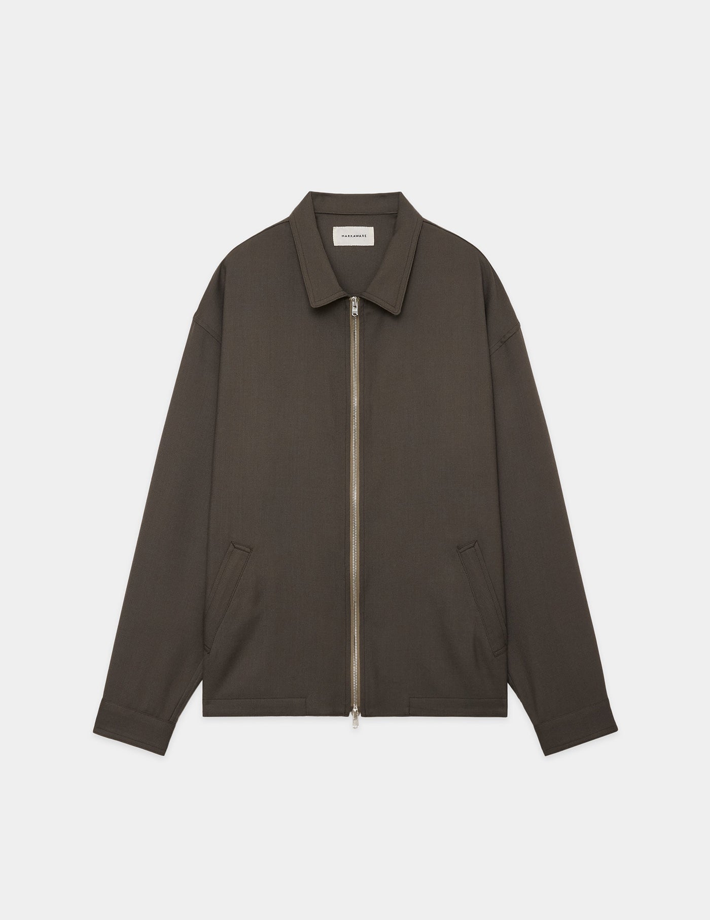 MARKAWARE A24C12BL01C ORGANIC WOOL VIYELLA SPORTS JACKET
