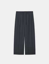 A26B04PT02C ORGANIC WOOL 2/80 TROPICAL TRIPLE PLEATED EASY TROUSERS