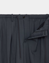 A26B04PT02C ORGANIC WOOL 2/80 TROPICAL TRIPLE PLEATED EASY TROUSERS