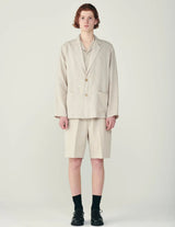 A26B05JK01C HEMP SHIRTING SHIRT JACKET