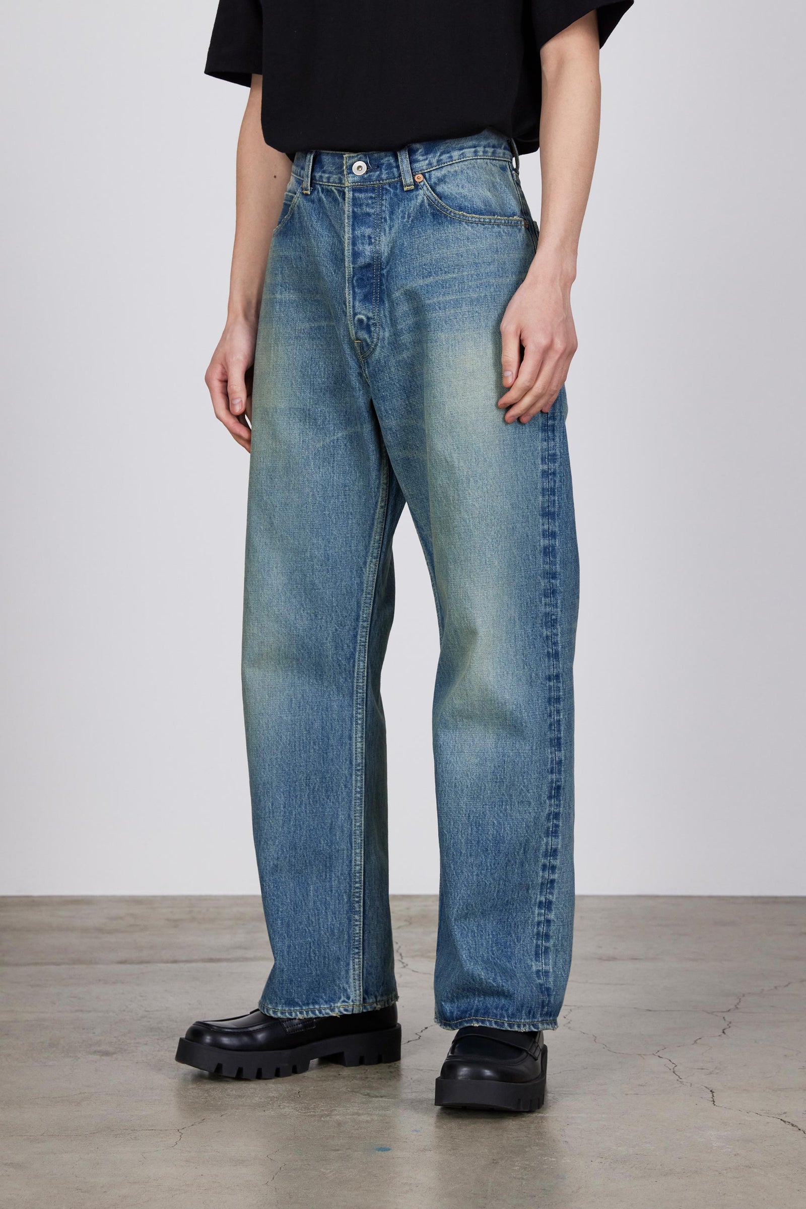 MARKA M24C07PT02C ORGANIC COTTON 13.5OZ SELVEDGE DENIM RELAX