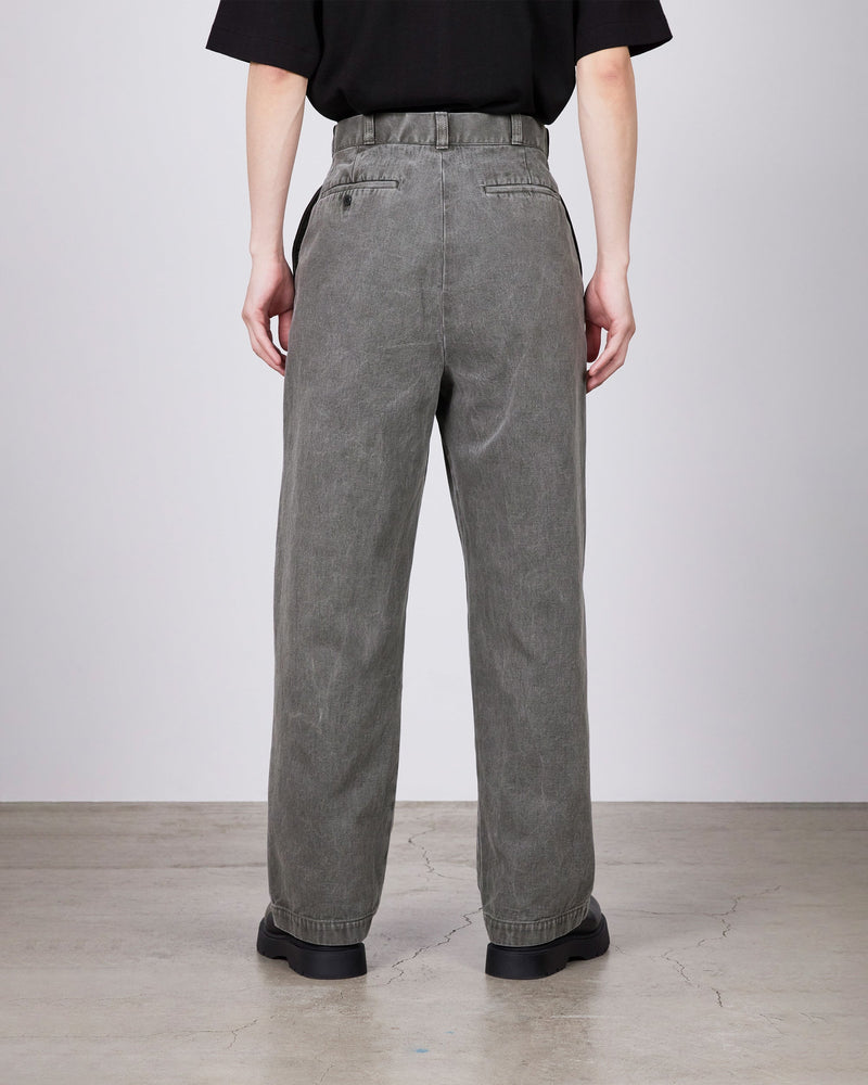 M24D05PT11C ORGANIC COTTON GABARDINE U.S.ARMY CHINO TROUSERS