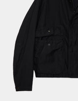 M26A09BL01C LINEN × ORGANIC COTTON × SILK LIGHT MOLESKIN HUNTING JACKET