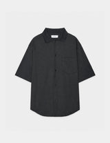 M26B10CS01B ORGANIC COTTON RAMIE PIQUE S/S SHIRT