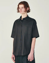 M26B10CS01B ORGANIC COTTON RAMIE PIQUE S/S SHIRT