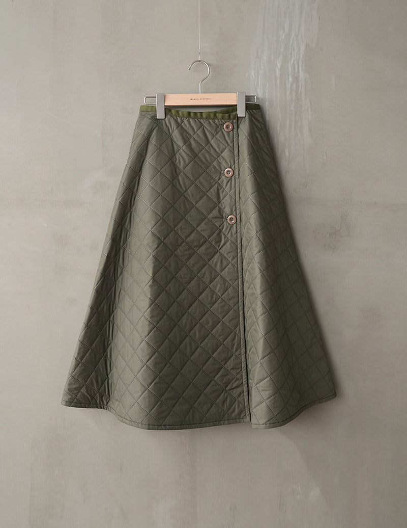 MA-P-250 QUILTING REVERSIBLE SKIRT