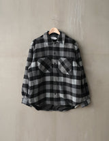 MA-S-701 WOOL CHECK BIG SHIRT