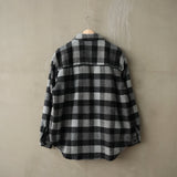 MA-S-701 WOOL CHECK BIG SHIRT