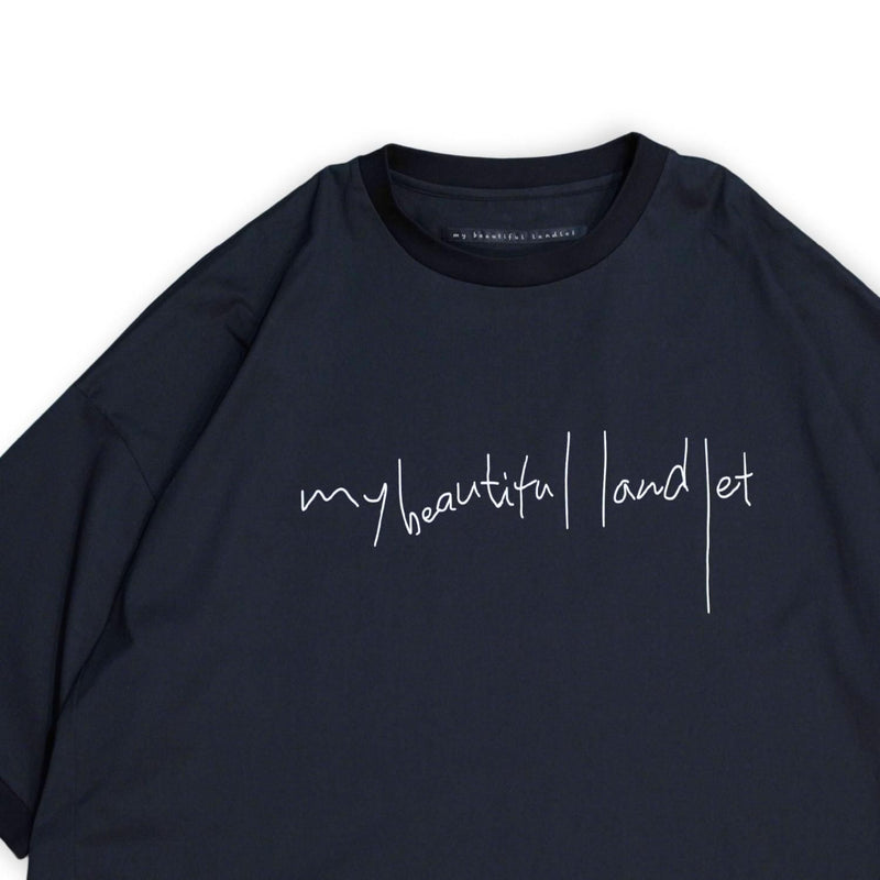 MBL-BIG/T MERCERIZATION JERSEY LOGO BIG T-SHIRT