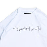 MBL-BIG/T MERCERIZATION JERSEY LOGO BIG T-SHIRT