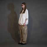 MBL-CGPT MACHINE WASHABLE WOOL BIG POCKET PANTS