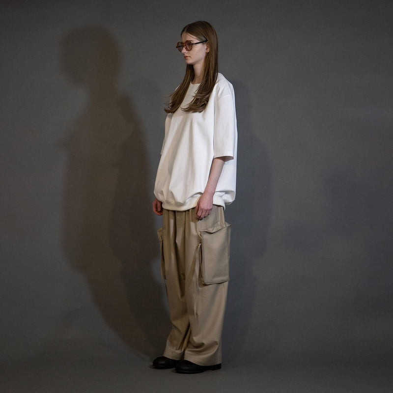 MBL-CGPT MACHINE WASHABLE WOOL BIG POCKET PANTS