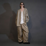 MBL-CGPT MACHINE WASHABLE WOOL BIG POCKET PANTS