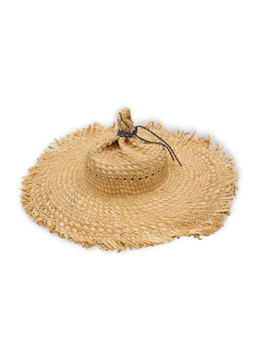 MBL-HAT2 RAFFIA × PAPER HAT