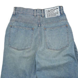 MBL-USED DENIM 12OZ DENIM SIDE TUCK WIDE PANTS USED