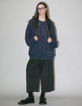 MBL-WPT1 WASHABLE WOOL TUCK WIDE ANKLE SLACKS