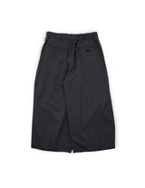 MBL-WPT1 WASHABLE WOOL TUCK WIDE ANKLE SLACKS