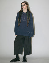 MBLWD-TP DAMAGE EMBROIDERY SWEATSHIRT