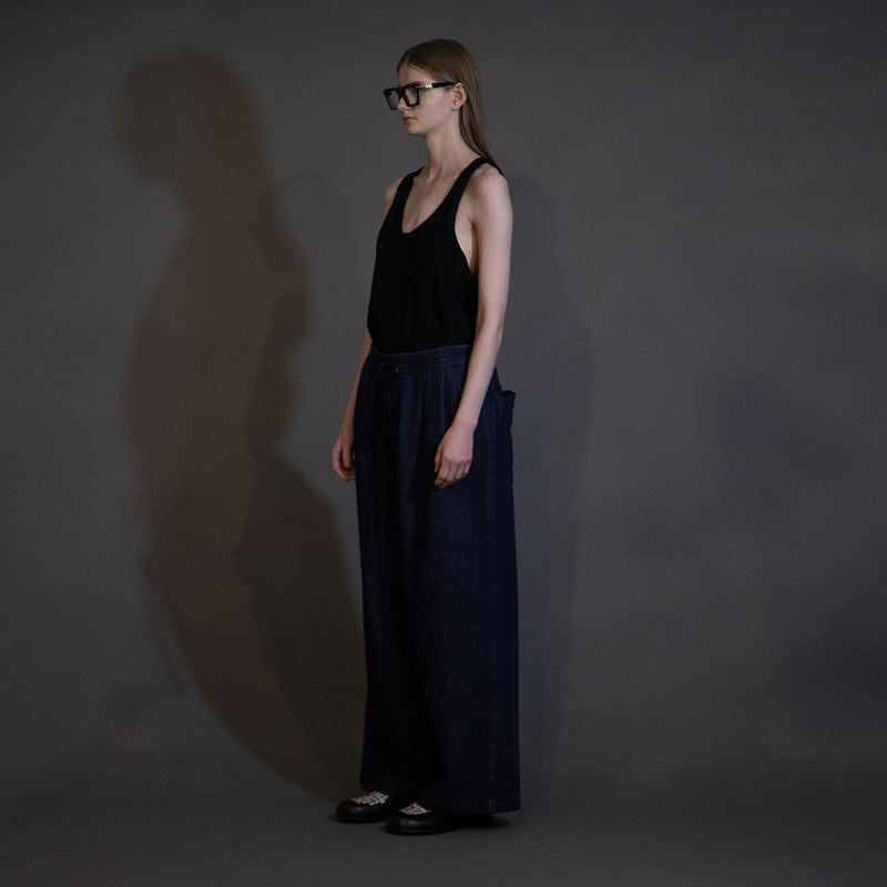 WM01-DP252012 SOFT DENIM WIDE EASY PANTS