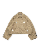 WM03-BZ2610302 NYLON TAFFETA WATER PROOF SHORT BLOUSON