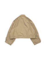 WM03-BZ2610302 NYLON TAFFETA WATER PROOF SHORT BLOUSON