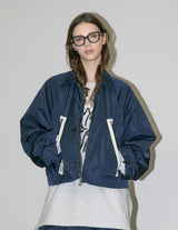WM03-BZ2610302 NYLON TAFFETA WATER PROOF SHORT BLOUSON